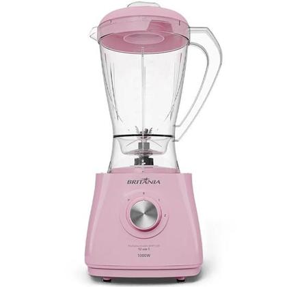Imagem de Multiprocessador de Alimentos Britania Lovers BMP1100RS - 1000W - 2.2L - 1.25L - 220V - Rosa