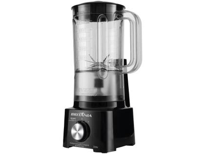 Imagem de Multiprocessador de Alimentos Britânia Preto - Compacto BMP950P Plus 2 em 1 250W