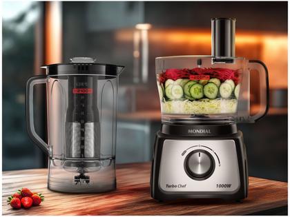 Imagem de Multiprocessador de Alimentos Mondial Preto