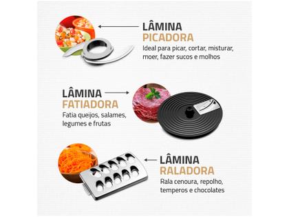 Imagem de Multiprocessador de Alimentos Mondial Preto