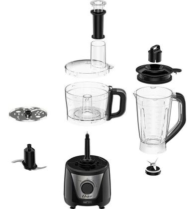 Imagem de Multiprocessador De Alimentos Oster Black 4 Em 1 - Cor Preto