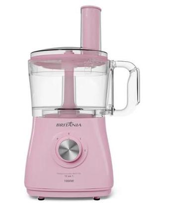 Imagem de Multiprocessador liquidificador 12x1 britania luxx pink 1000w 127v