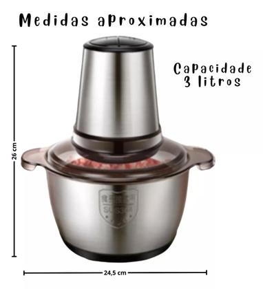 Imagem de Multiprocessador Moedor Carne E Alimentos Elétrico