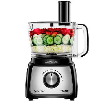 Imagem de Multiprocessador Mondial Com Liquidificador 1000w  - 3094-01