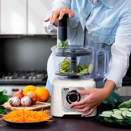 Imagem de Multiprocessador MP62 16 Funções 2 Velocidades 700W Marfim 110V