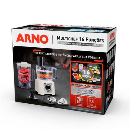 Imagem de Multiprocessador MP62 16 Funções 2 Velocidades 700W Marfim 110V