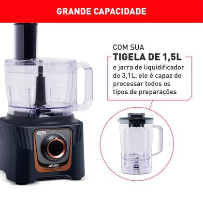 Imagem de Multiprocessador MP72 24 Funções 2 Velocidades 700w 220v Arno