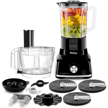 Imagem de Multiprocessador Philco 9 em 1 1700W Copo de Vidro Turbo