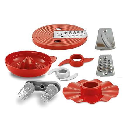 Imagem de Multiprocessador Philco 9 em 1 1700W vermelho com Batedeira Pro