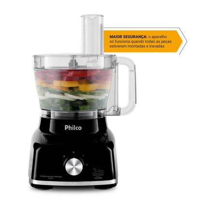Imagem de Multiprocessador Philco 9x1 Turbo PMP1600P 1700W