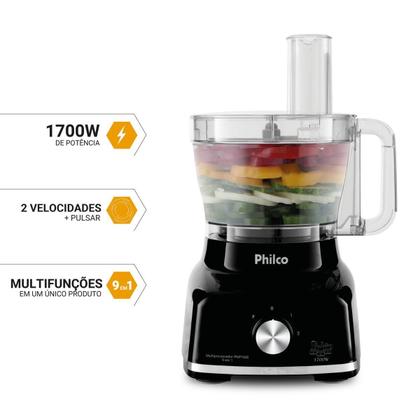 Imagem de Multiprocessador Philco 9x1 Turbo PMP1600P 1700W
