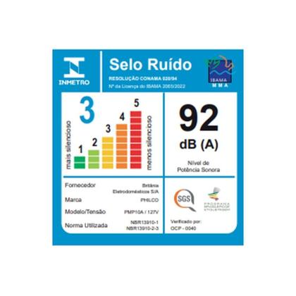 Imagem de Multiprocessador Philco PMP10A - 5 Em 1, 2 Velocidades + Pulsar, 1000W, Preto