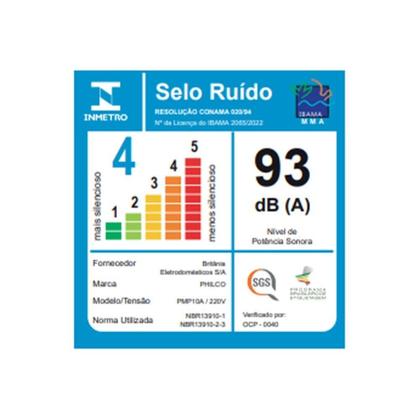Imagem de Multiprocessador Philco PMP10A - 5 Em 1, 2 Velocidades + Pulsar, 1000W, Preto