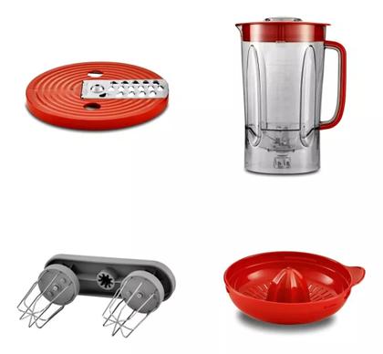 Imagem de Multiprocessador Philco PMP1600V 9 em 1  vermelho 1700w 127v