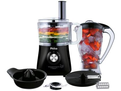 Imagem de Multiprocessador Philco Pro 5 em 1 Inox 1000W Citrus Preto