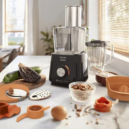 Imagem de Multiprocessador PowerChop 1000W 2 Velocidades 7 em 1 Philips Walita