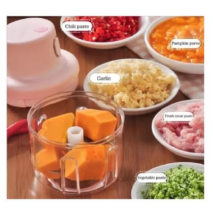 Imagem de Multiprocessador S Fio 3 Laminas Triturador Recarregável Usb