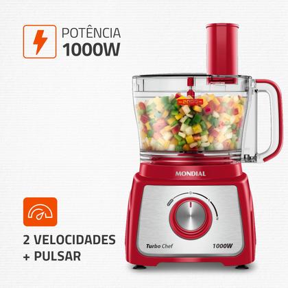 Imagem de Multiprocessador Turbo Chef 5 em 1 Mondial MPN-01-R