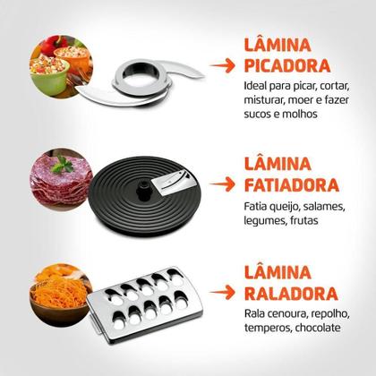 Imagem de Multiprocessador Turbo Chef Mondial - Mpn-01-bf Multiprocessador Mpn-01-bf 127v/60hz .