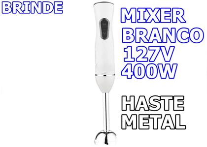 Imagem de Multiprocessador versão branco de 1000w com 21 Itens com 2 Anos Garantia 127v RI7303 cortesia mix br