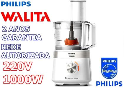 Imagem de Multiprocessador versão branco de 1000w com 21 Itens com 2 Anos Garantia 220v RI7303 cortesia mix br