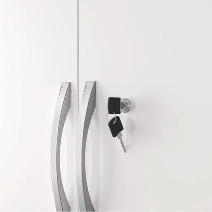 Imagem de Multiuso 2 Portas Com Chave Branco Brilho New NT 4020 Notável