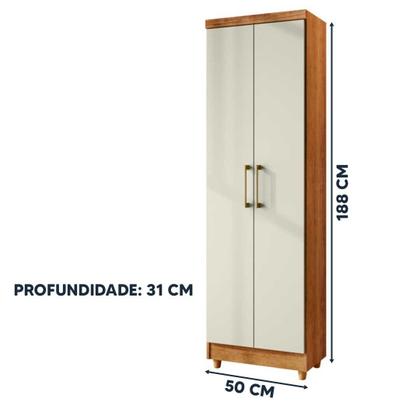 Imagem de Multiuso Armário Sapateira 2 Portas Lavanderia