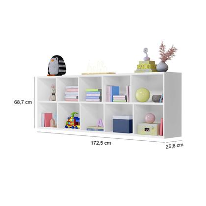 Imagem de Multiuso Com 10 Nichos Organizador Branco