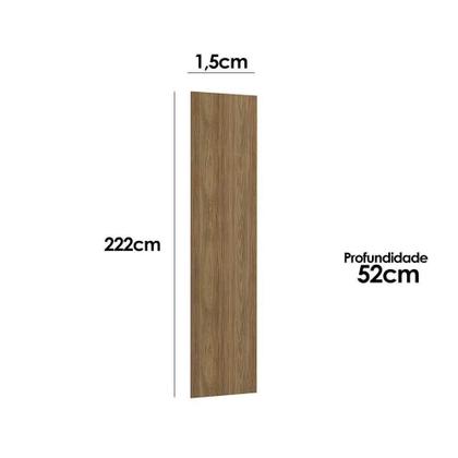 Imagem de Multiuso de Cozinha Acabamento M618 Nogueira - Kappesberg