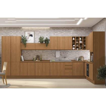 Imagem de Multiuso de Cozinha Painel de Edição p/ Fechamento Ciela R632 220x52x1,5cm Canela - Kappesberg