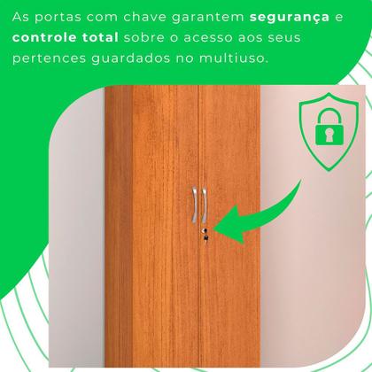 Multiuso Mucuri Candian com Chave JCM Movelaria - Outros Móveis