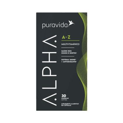 Imagem de Multivitamínico Alpha A-Z - Pura Vida 30 Cápsulas