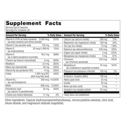 Imagem de Multivitamínico Bariatric Advantage Multi Formula sem ferro 180