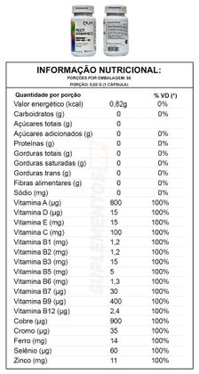 Imagem de Multivitamínico Dux 90 Cápsulas Nova Fórmula