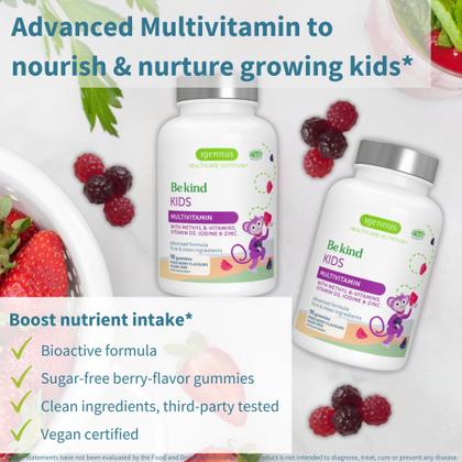 Imagem de Multivitamínico Gummy Igennus Metilated Kids - 90 Unidades (4+ Anos)