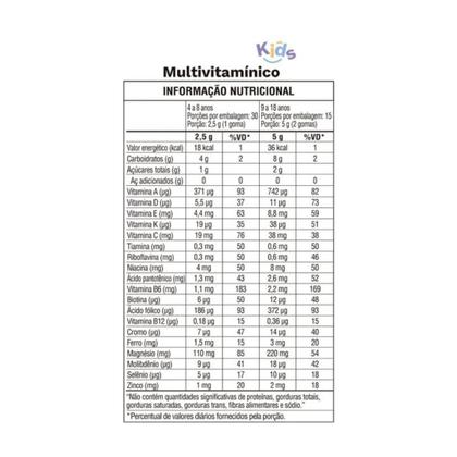 Imagem de Multivitaminico Gummy Kids Ocean Drop 30 Gomas