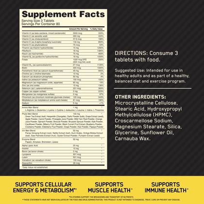 Imagem de Multivitamínico Optimum Nutrition Opti-Men para homens 80 dias