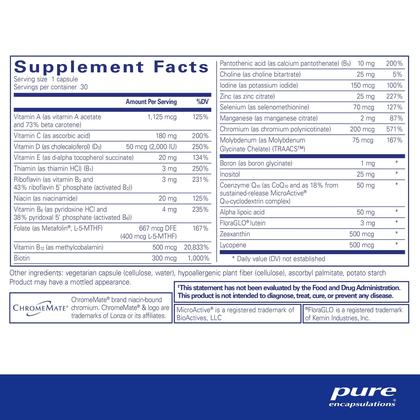 Imagem de Multivitamínico Pure Encapsulations O.N.E. 30 cápsulas