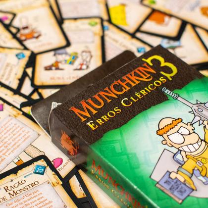 Imagem de Munchkin 3 Erros Cléricos Galápagos Jogo