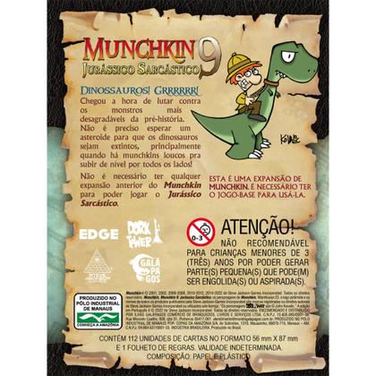 Imagem de Munchkin 9 Jurassico Sarcastico
