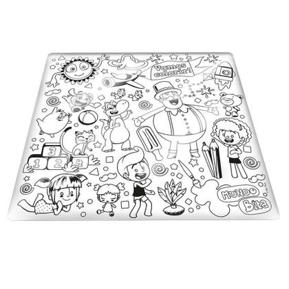 Imagem de Mundo Bita Tapete Para Colorir Com Giz De Cera F00546 - Fun