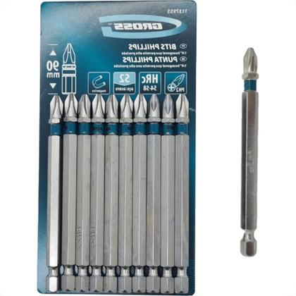 Imagem de Mundo Das Ferramentas Bits Phillips Gross S2(Ph2)X 90Mm C/10