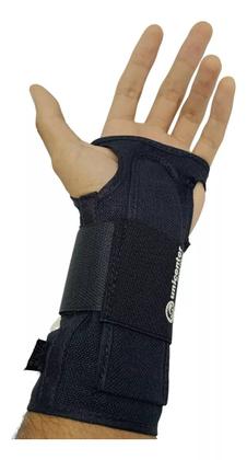 Imagem de Munhequeira Com Tala Para Imobilização Punho Pulso Tensor Anatômica Ajustável Unicenter