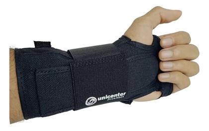 Imagem de Munhequeira Com Tala Para Imobilização Punho Pulso Tensor Anatômica Ajustável Unicenter