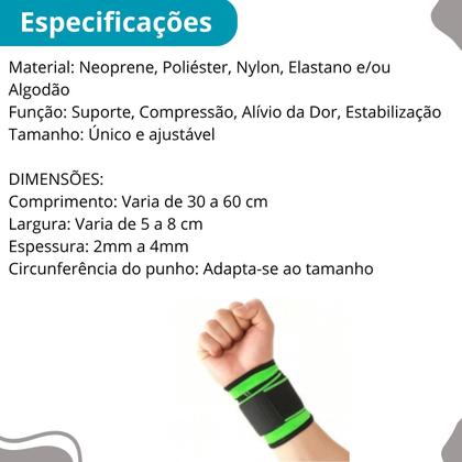 Imagem de Munhequeira De Compressão Para Proteção