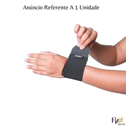 Imagem de Munhequeira Elástica Anatômica Tensor De Pulso Bilateral Faixa De Punho Ajustável Tendinite Artrite