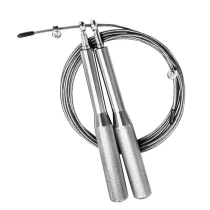 Imagem de Munhequeira Listrada Elástica Skyhill e Corda de Pular Speed de Aço