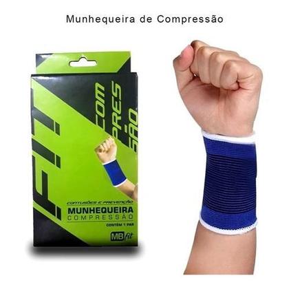 Imagem de Munhequeira Protetor de Punho Elástica c/ 2 pçs