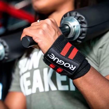 Imagem de Munhequeira Wrist Wrap Elástica Rogue 30cm Exercício Funcional