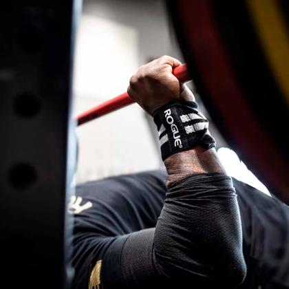Imagem de Munhequeira Wrist Wrap Elástica Rogue 30cm Exercício Funcional